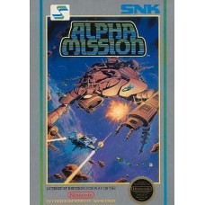 Alpha Mission - 5 Screw Version - NES Alpha Mission - 5 Screw Version - NES