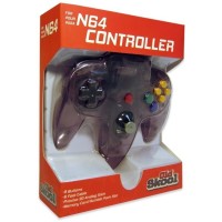 Old Skool N64 Controller - Clear Atomic Purple