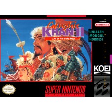 Genghis Khan II Clan of the Gray Wolf - SNES