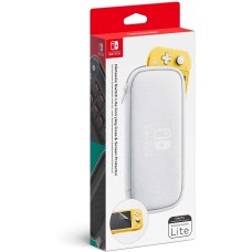 Official Nintendo Switch Lite Carry Case + Screen Protector - White Official Nintendo Switch Lite Carry Case + Screen Protector - White