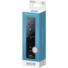 Official Nintendo Wii Remote Plus - Black - Wii U