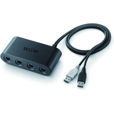 Official Nintendo Super Smash Bros. GameCube Adapter for Wii U - Wii U Official Nintendo Super Smash Bros. GameCube Adapter for Wii U - Wii U