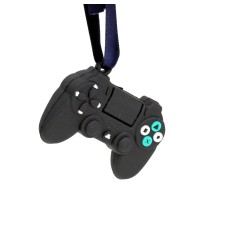 Custom Black Miniature PlayStation 4 DualShock 4 Controller Christmas Ornament Custom Black Miniature PlayStation 4 DualShock 4 Controller Christmas Ornament